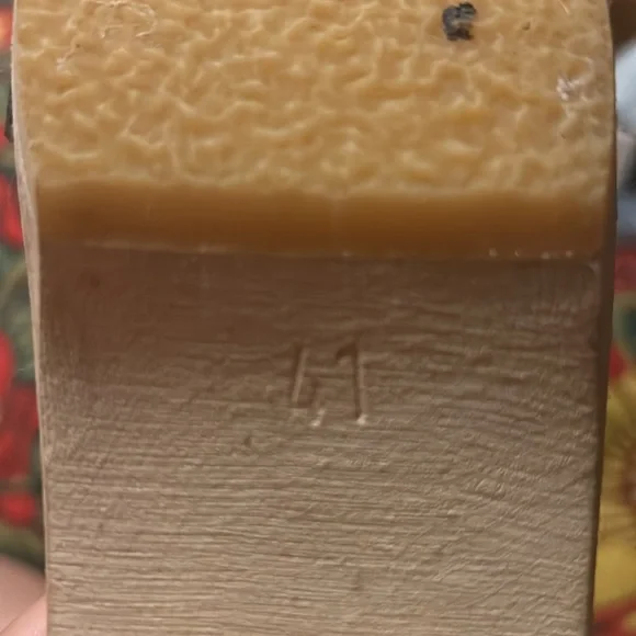 metallic and suede bryr clogs barely worn - Picture 6 of 6